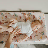 Premium Knit Diaper Changing Pad Cover - Wonder Woman