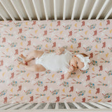Premium Knit Fitted Crib Sheet - Wonder Woman