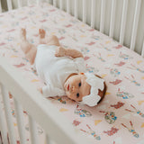 Premium Knit Fitted Crib Sheet - Wonder Woman