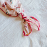 Newborn Knotted Gown - Wonder Woman