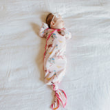 Newborn Knotted Gown - Wonder Woman