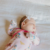 Newborn Knotted Gown - Wonder Woman