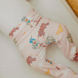 Footed Baby Pants - Wonder Woman