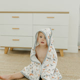 Premium Baby Knit Hooded Towel - Rufus