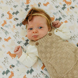 Premium Knit Fitted Crib Sheet - Rufus
