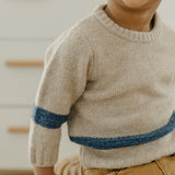 Sweater Crew - Navy Stripe