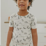 2pc Short Sleeve Pajama Set - Cody