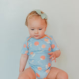 Short Sleeve Bodysuit - Clementine