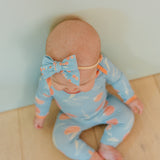 Long Sleeve Bodysuit - Clementine