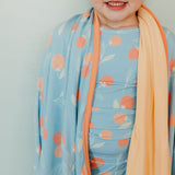 Three-Layer Jumbo Quilt - Clementine