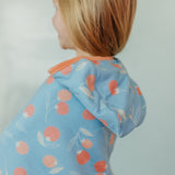 Premium Big Kid Hooded Towel - Clementine