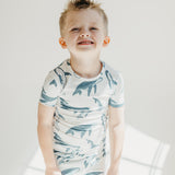 2pc Short Sleeve Pajama Set - Cove