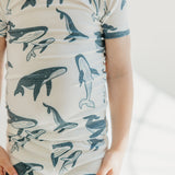 2pc Short Sleeve Pajama Set - Cove