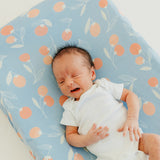 Premium Knit Diaper Changing Pad Cover - Clementine