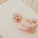 Short Sleeve Bodysuit - Blush