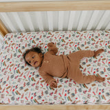 Premium Knit Fitted Crib Sheet - A Christmas Story