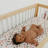 Premium Knit Fitted Crib Sheet - A Christmas Story