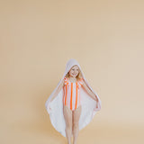 Premium Baby Knit Hooded Towel - Blossom