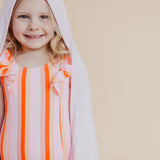 Premium Baby Knit Hooded Towel - Blossom