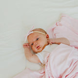Ribbon Baby Bow - Blossom