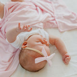 Ribbon Baby Bow - Blossom