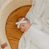 Ribbon Baby Bow - Coastal