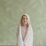 Premium Baby Knit Hooded Towel - Tracker