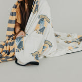 Three-Layer Jumbo Quilt - Hufflepuff