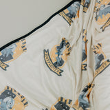 Three-Layer Jumbo Quilt - Hufflepuff