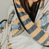 Three-Layer Jumbo Quilt - Hufflepuff