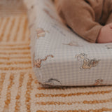 Premium Knit Diaper Changing Pad Cover - Winnie the Pooh and Friends