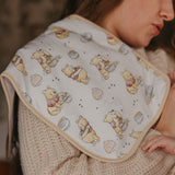 3 Pack Premium Burp Cloths - Hundred Acre Wood