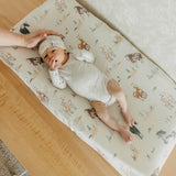 Premium Knit Diaper Changing Pad Cover - Montana