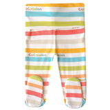 Footed Baby Pants - CoComelon Stripe