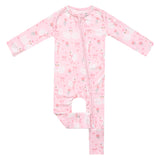 Convertible Zip-Up Footie Pajama - Adelia