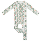 Convertible Zip-Up Footie - Constance