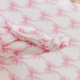 Bamboo Convertible Zip-Up Footie Pajama - Bow My Gosh