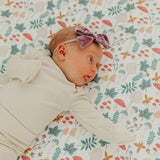 Premium Knit Fitted Crib Sheet - Ivy