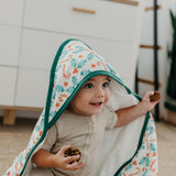 Premium Baby Knit Hooded Towel - Holly