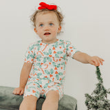 2pc Short Sleeve Pajama Set - Holly