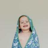 Premium Baby Knit Hooded Towel - Jurassic Park