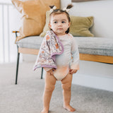 Three-Layer Security Blanket Set - Flora
