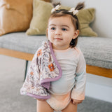 Three-Layer Security Blanket Set - Flora