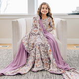 Three-Layer Jumbo Quilt - Flora