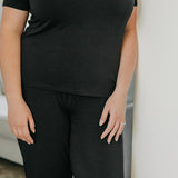 Women's Short Sleeve Pajamas - Midnight