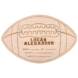 Personalized Wooden Announcement Sign - Touchdown