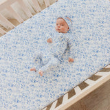 Premium Knit Fitted Crib Sheet - Priscilla