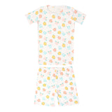 2pc Short Sleeve Pajama Set - Daisy