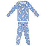2pc Long Sleeve Pajama Set - Dunk