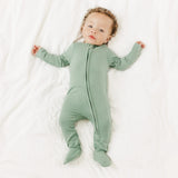 Zip-Up Footie Pajama - Briar
